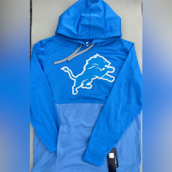 $70 Small & XL Men's Detroit Lions Fanatics Branded Winter Camp Pullover - Picture 1 of 12